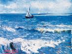 Kunstdruk Vincent Van Gogh - Paesaggio marino 80x60cm, Nieuw, Verzenden