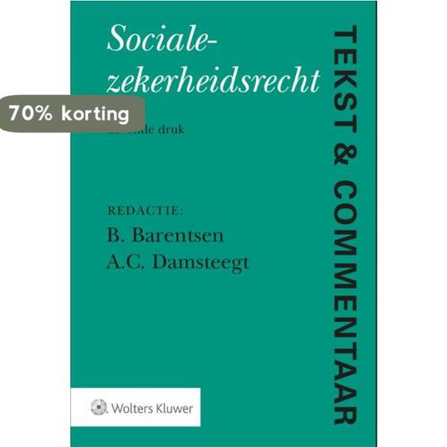 Socialezekerheidsrecht / Tekst & Commentaar 9789013156201, Boeken, Wetenschap, Zo goed als nieuw, Verzenden