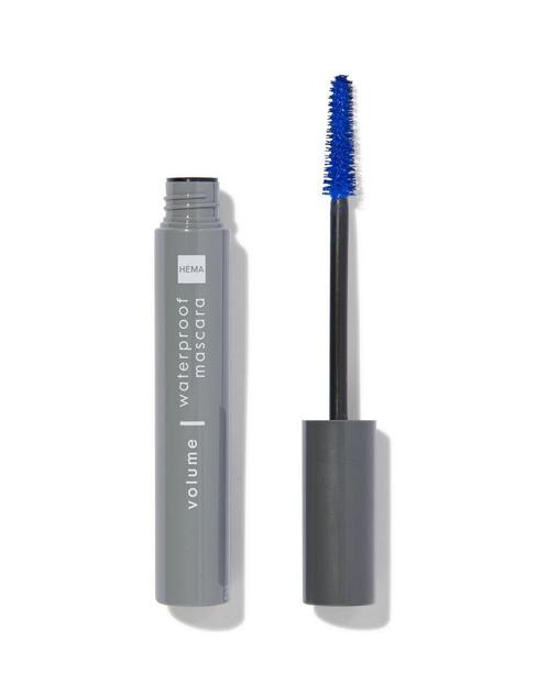 HEMA Volume mascara waterproof blauw, Sieraden, Tassen en Uiterlijk, Uiterlijk | Cosmetica en Make-up, Nieuw, Verzenden