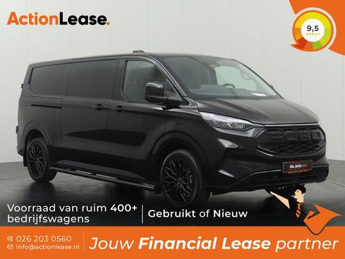 Ford Transit Custom Bestelbus L2 H1 2024 Diesel, Auto's, Ford, Dealer onderhouden, Te koop, Zwart, Handgeschakeld, Financial lease