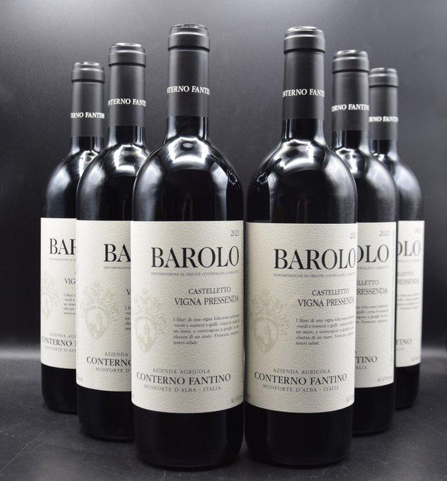 2021 Conterno Fantino, Castelletto - Vigna Pressenda -, Verzamelen, Wijnen