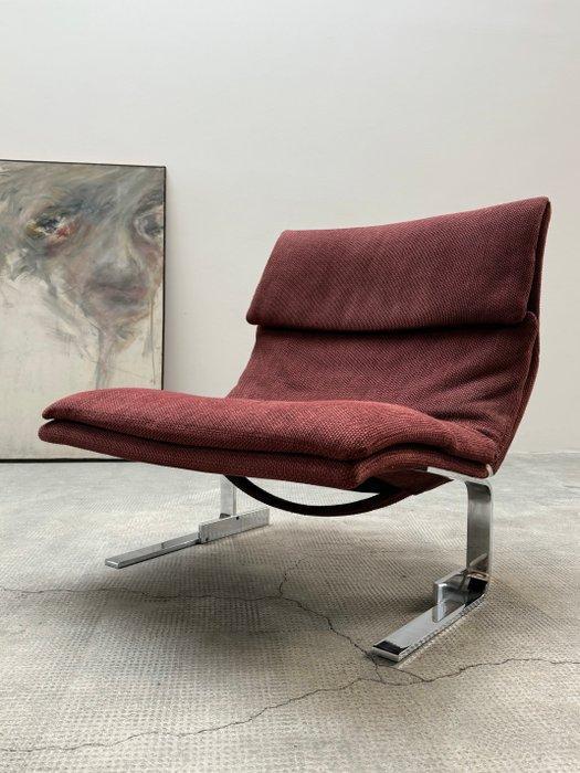 Saporiti - Giovanni Offredi - Fauteuil - Onda - Chroom,, Antiek en Kunst, Antiek | Meubels | Stoelen en Banken
