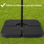 2dekans | Brixy Parasoltegels - Parasolvoet - Vulbaar Tot, Tuin en Terras, Zand, Ophalen of Verzenden, Gebruikt