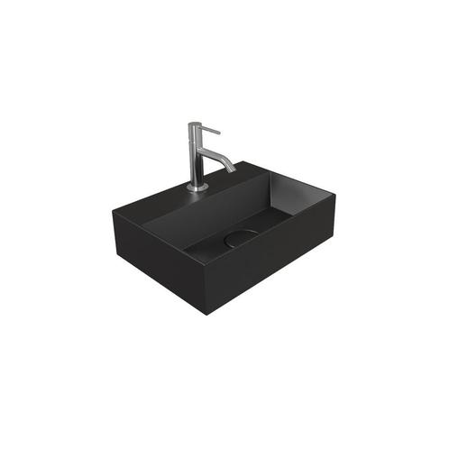 Fontein Salenzi Spy 40x30 cm Mat Zwart (inclusief, Doe-het-zelf en Verbouw, Sanitair, Ophalen of Verzenden