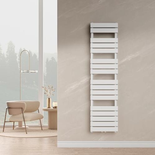 [neu.haus] Handdoekradiator Voss 160x40x5,2 cm wit, Doe-het-zelf en Verbouw, Verwarming en Radiatoren, Verzenden