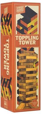 Toppling Tower - Wooden Games | Professor Puzzle -, Hobby en Vrije tijd, Nieuw, Verzenden