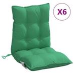 Groene Tuinkussens 6x - Lage Rug | retourdeal | Comfortab..., Huis en Inrichting, Woonaccessoires | Kussens, Ophalen of Verzenden