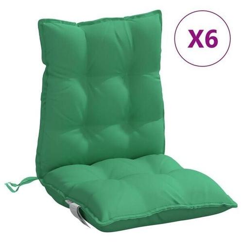 Groene Tuinkussens 6x - Lage Rug | retourdeal | Comfortab..., Huis en Inrichting, Woonaccessoires | Kussens, Rechthoekig, Groen
