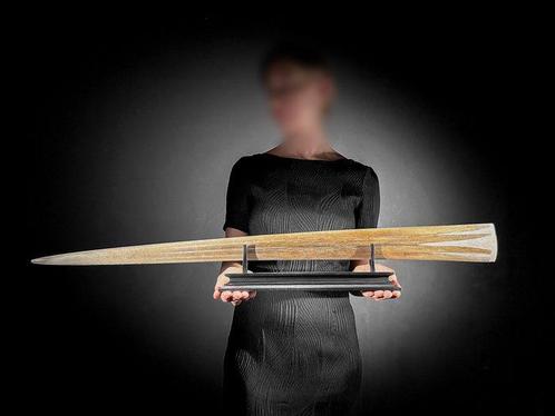 GEEN MINIMUMVERKOOPPRIJS - Grote, gepatineerde handgesneden, Antiek en Kunst, Kunst | Designobjecten