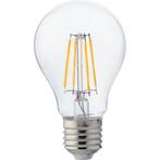LED Lamp - Filament - E27 Fitting - 6W - Warm Wit 2700K, Led-lamp, Minder dan 30 watt, Soft of Flame, Nieuw