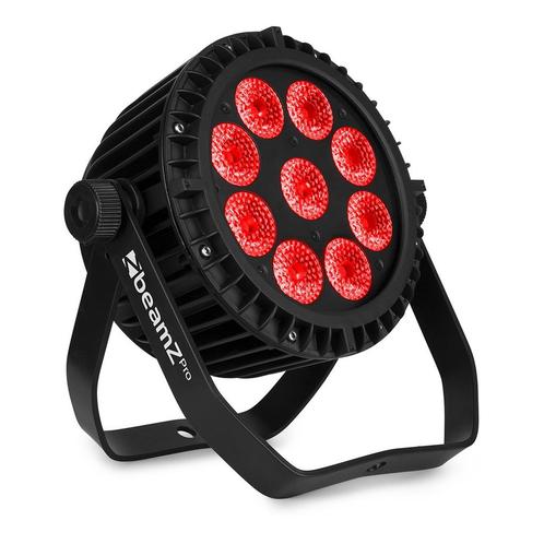 BeamZ WBP912IP aluminium accu LED par RGBAW-UV - 9x 12W, Muziek en Instrumenten, Licht en Laser, Verzenden