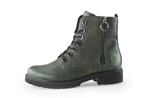Remonte Veterboots in maat 38 Groen | 10% extra korting, Kleding | Dames, Schoenen, Groen, Zo goed als nieuw, Overige typen, Verzenden