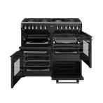 Stoves Richmond Deluxe ST-RCH-RICH-100DF-BLK  100cm Dual, Ophalen of Verzenden, Nieuw