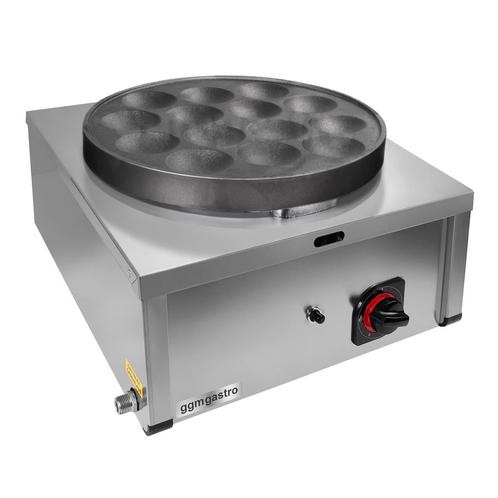 GGM Gastro | Crêpe maker op gas - Vorm: 14 poffertjes |, Zakelijke goederen, Horeca | Keukenapparatuur, Verzenden