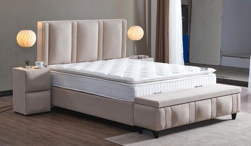 Boxspring Mira met opbergfunctie - diverse maten, Huis en Inrichting, Slaapkamer | Boxsprings, Nieuw, Tweepersoons, Verzenden