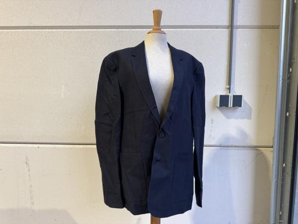 Veiling - Sandro Blazer Colbert Maat 52 Linnen Donkerblauw, Kleding | Dames, Jasjes, Kostuums en Pakken, Nieuw