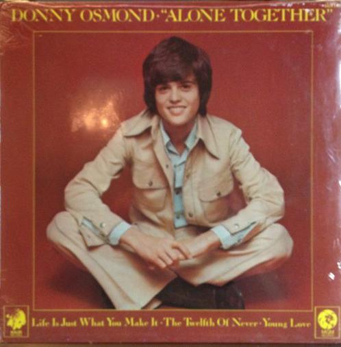 LP gebruikt - Donny Osmond - Alone Together, Cd's en Dvd's, Vinyl | Rock, Zo goed als nieuw, Verzenden