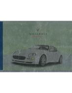 2006 MASERATI GRANSPORT INSTRUCTIEBOEKJE DUITS