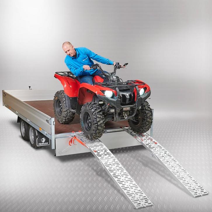 Datona Extra verstevigde aluminium oprijplaat opklapbaar -, Doe-het-zelf en Verbouw, Overige Doe-het-zelf en Verbouw, Nieuw, Ophalen of Verzenden