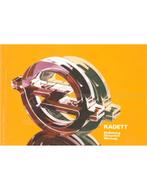 1981 OPEL KADETT INSTRUCTIEBOEKJE DUITS, Auto diversen, Handleidingen en Instructieboekjes