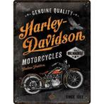 Harley Davidson reclameborden thermometers blikken origineel, Verzamelen, Ophalen of Verzenden, Nieuw, Motoren