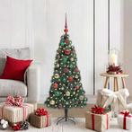 vidaXL Kunstmatige Voorverlichte Kerstboom met Ballenset, Diversen, Kerst, Verzenden, Nieuw