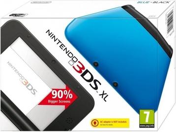 Nintendo 3DS XL Console (Black Blue) (Nintendo 3DS) beschikbaar voor biedingen