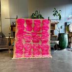 Roze Marokkaans modern Berber wollen tapijt - Vloerkleed -, Nieuw