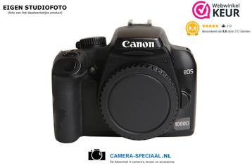 Canon EOS 1000D digitale camera (28.703 clicks) met garantie beschikbaar voor biedingen
