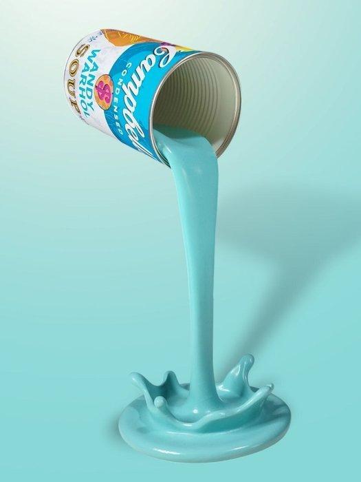 Nuse - Campbells Warhol Turquoise, Antiek en Kunst, Kunst | Designobjecten