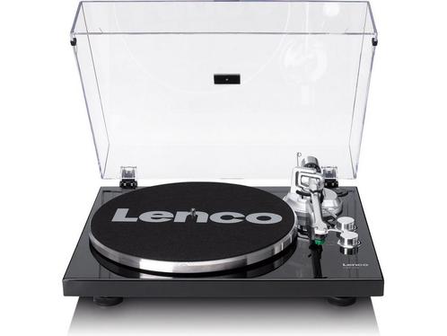Lenco LBT-215BK - Platenspeler - Bluetooth 5.2 metalen, Huis en Inrichting, Woonaccessoires | Overige, Nieuw, Verzenden