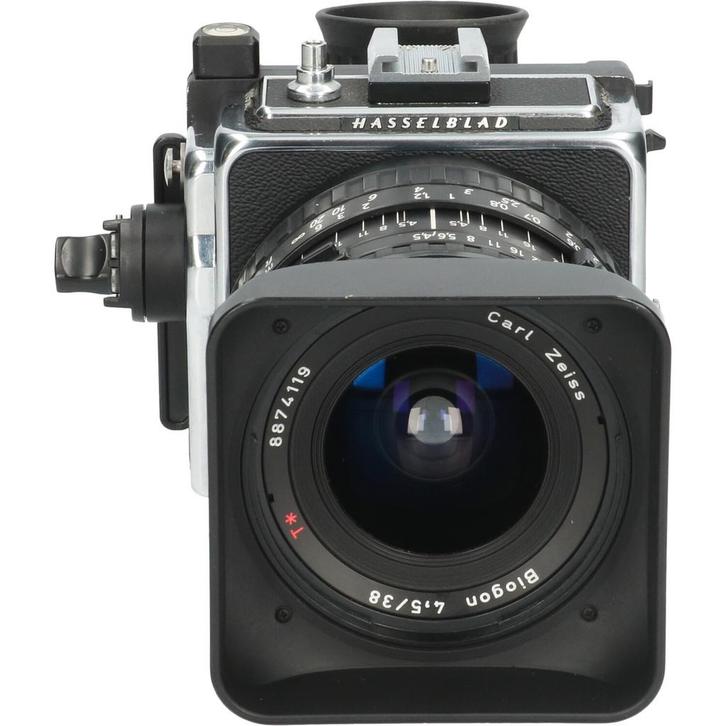 Hasselblad 905 SWC met 38mm f/4.5, CFI en Reflex CM2608, Audio, Tv en Foto, Fotocamera's Analoog, Gebruikt, Ophalen of Verzenden