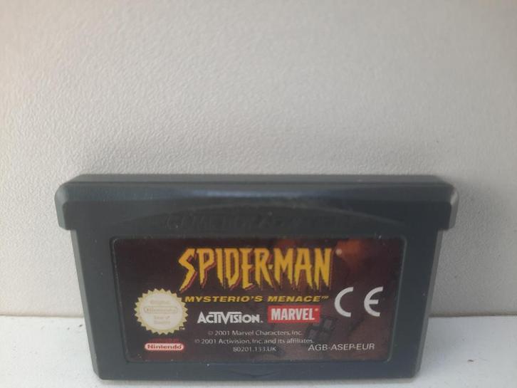 Spiderman Mysterious Menace - AGB-ASEP-EUR Morgen in huis!, Spelcomputers en Games, Games | Nintendo Game Boy, Zo goed als nieuw