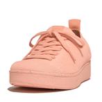 -31% FitFlop  FitFlop Rally e01 sneaker knit  maat 39, Verzenden, Nieuw, Roze