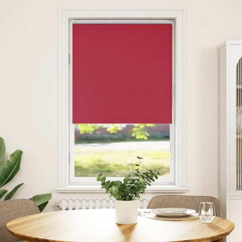 vidaXL Rolgordijn verduisterend 70x150 cm stofbreedte 65,7, Huis en Inrichting, Stoffering | Gordijnen en Lamellen, Rood, Nieuw