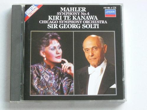 Mahler - Symphony no.4 / Kiri Te Kanawa, Sir Georg Solti, Cd's en Dvd's, Cd's | Klassiek, Verzenden
