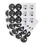 Fako Bijoux® - Thank You Stickers Op Vel - 35mm - Thank You, Verzenden, Nieuw
