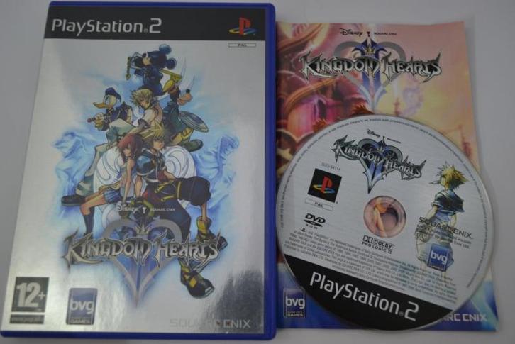 Kingdom Hearts II (PS2 PAL), Spelcomputers en Games, Games | Sony PlayStation 2, 1 speler, Zo goed als nieuw, Verzenden