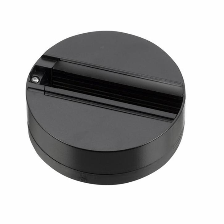 Luxar 3-Fase-Rail monopoint zwart, Huis en Inrichting, Lampen | Plafondlampen, Nieuw, Verzenden