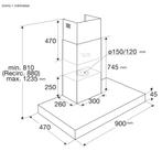Pelgrim BSSA971MAT afzuigkap wandschouw, Witgoed en Apparatuur, Afzuigkappen, Ophalen of Verzenden, Nieuw