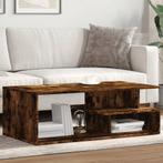 vidaXL Salontafel 102x55x35 cm bewerkt hout gerookt, Verzenden, Nieuw, Overige houtsoorten, 100 tot 150 cm