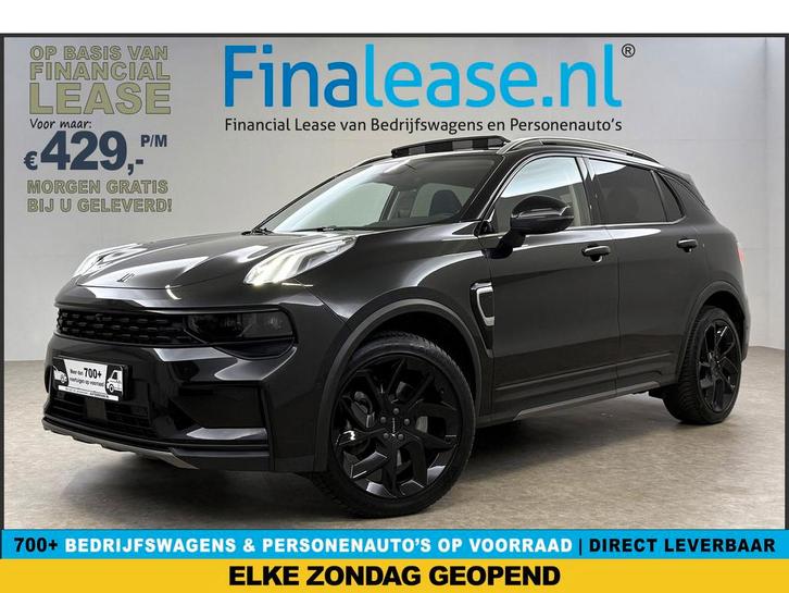 Lynk Co 01 1.5 Black Edition Pano Sfeerverlichting 360° Cam, Auto's, Lynk & Co, Lease, Automaat, SUV of Terreinwagen, Hybride Elektrisch/Benzine