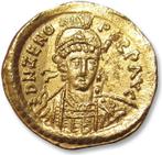 Romeinse Rijk. Zeno (474-491 n.Chr.). Goud Solidus,