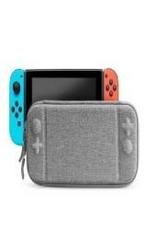 Nintendo Switch Beschermhoes Third Party Debossed Print Grey, Spelcomputers en Games, Spelcomputers | Nintendo Switch, Ophalen of Verzenden