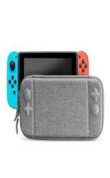 Nintendo Switch Beschermhoes Third Party Debossed Print Grey, Spelcomputers en Games, Spelcomputers | Nintendo Switch, Zo goed als nieuw