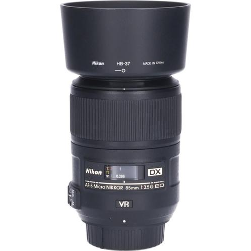 Tweedehands Nikon AF-S 85mm f/3.5G VR DX Micro CM1736, Audio, Tv en Foto, Fotografie | Lenzen en Objectieven, Macrolens, Gebruikt