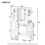 Grote Kaptafel met LED Spiegel, Stopcontacten en Lades, Verzenden, Nieuw