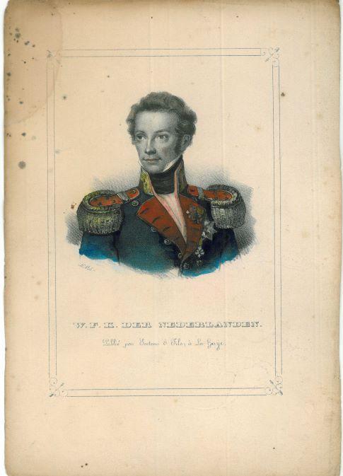 Portrait of Frederick of the Netherlands, Prince (...), Antiek en Kunst, Kunst | Etsen en Gravures