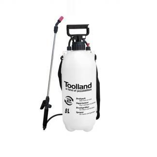 Drukspuit | Toolland | 8 liter (Draaggordel), Tuin en Terras, Tuinsproeiers, Nieuw, Verzenden
