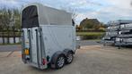 ** Humbaur  1.5 paards trailer Aluminium Zadelkamer 2017  **, Dieren en Toebehoren, Paarden en Pony's | Trailers en Aanhangwagens